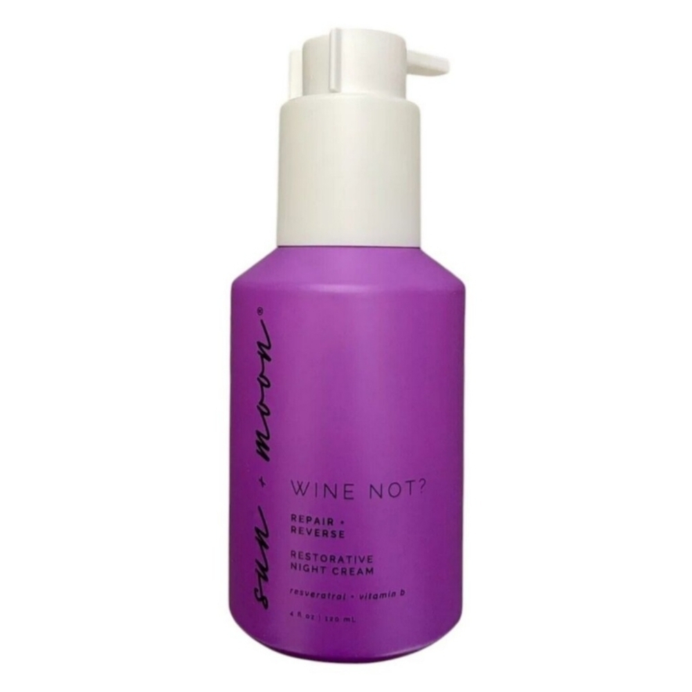Sun + Moon Wine Not Restorative Night Cream New